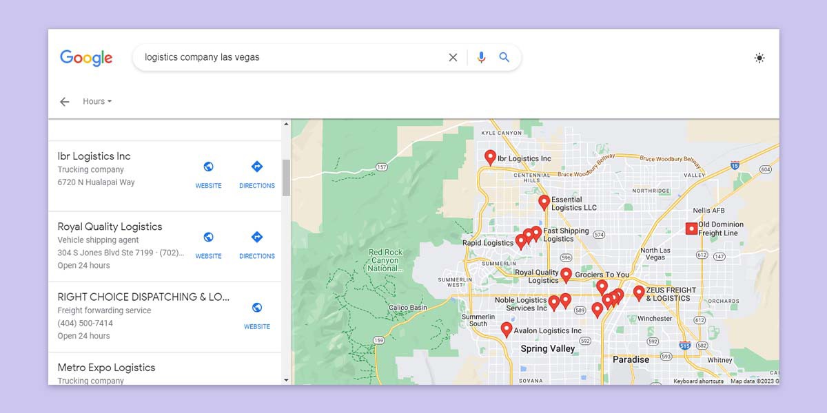 Logistics Local SEO Logistics Local SEO