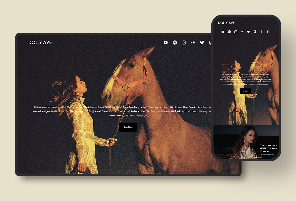Responsive Photography Website Responsive Photography Website